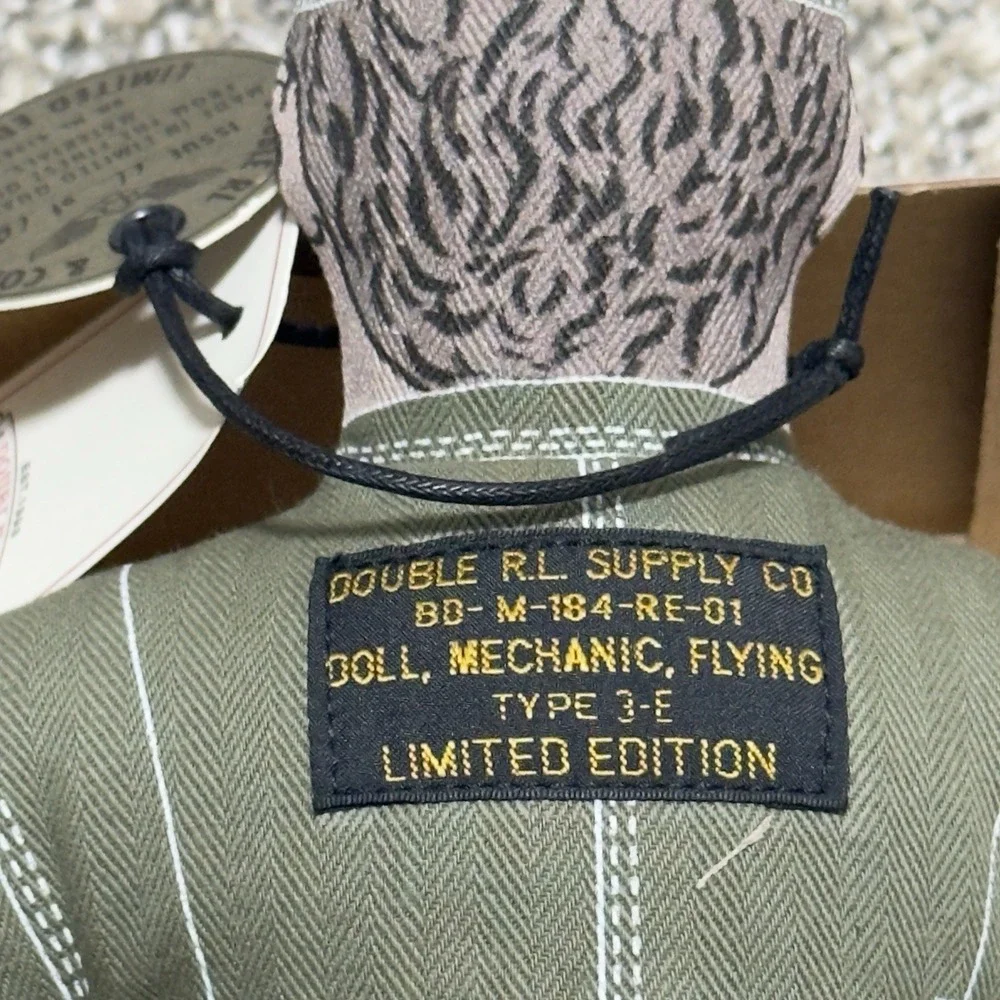 RRL Ralph Lauren Limited-Edition Mechanic Doll -RARE 11/100 NIB